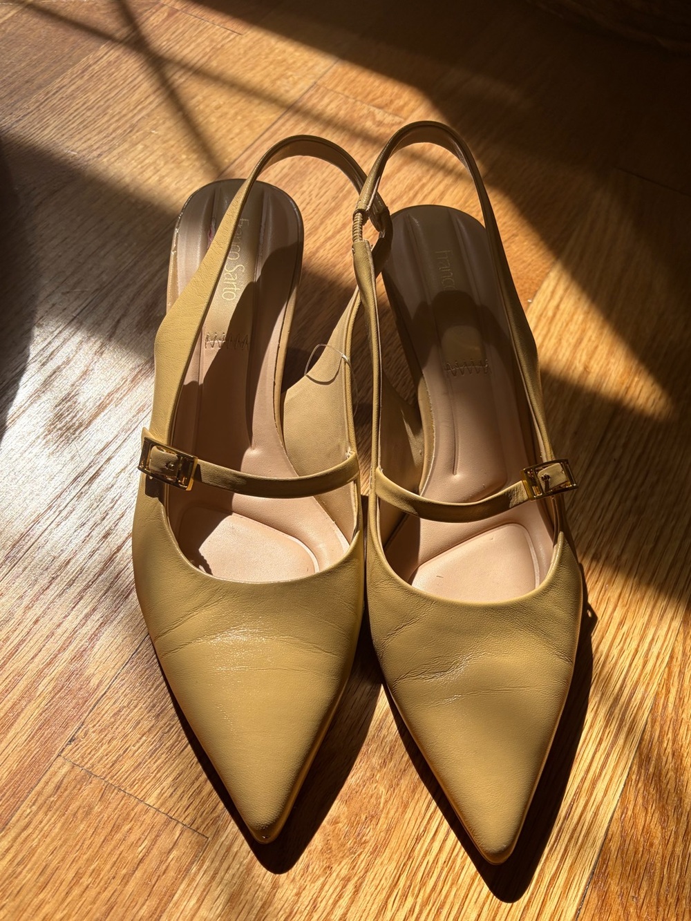 Franco Sarto Slingback Kitten Heels - Picture 2 of 6